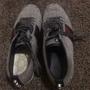 Sparkly Gucci Sneakers